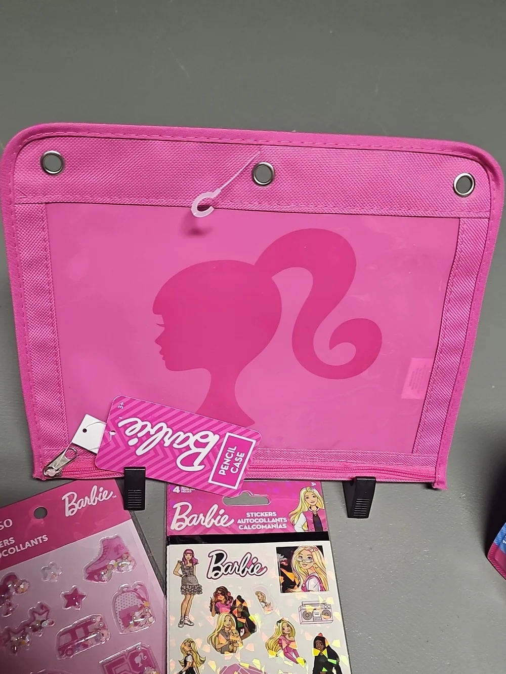 NWT Barbie Back-to-School Bundle Kawaii Cartoon Scool Supplies Y2K Pink
